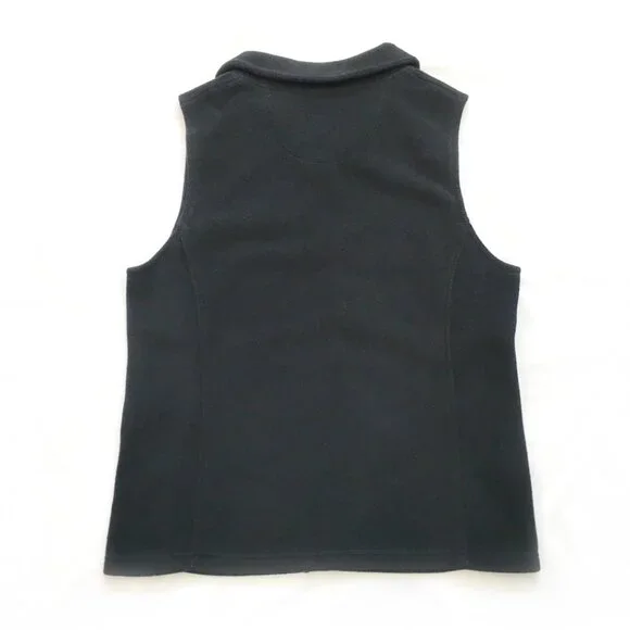 Dip Women's Black Fleece Vest Size M - Picture 4 of 9